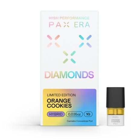 Photograph of product: Pax Diamonds Pod 1g Orange Cookies