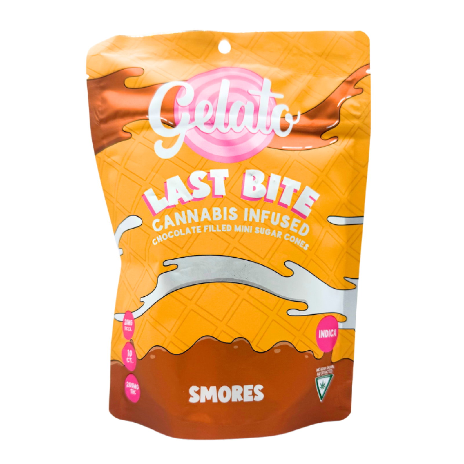 Photograph of product: Gelato | 200mg Last Bite 10pk | Smores
