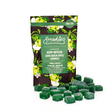 Photograph of product: Smokiez | Sweet Green Apple | 200mg Gummies