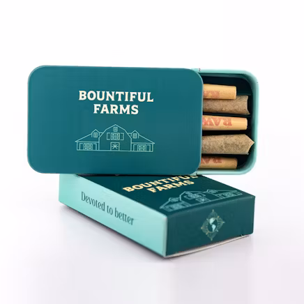 Photograph of product: Bountiful Farms | Runtz Your Face Off | 1.75g Pre-Roll Pack