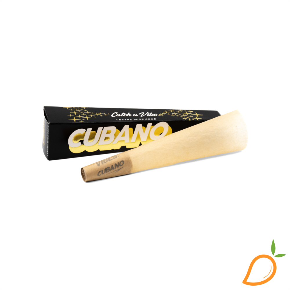 Photograph of product: King Size Ultra Thin Cubano Cones Vibes Cones