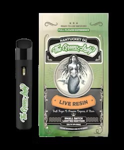 Photograph of product: NWV | The Green Lady | Candied Apple OG Vape