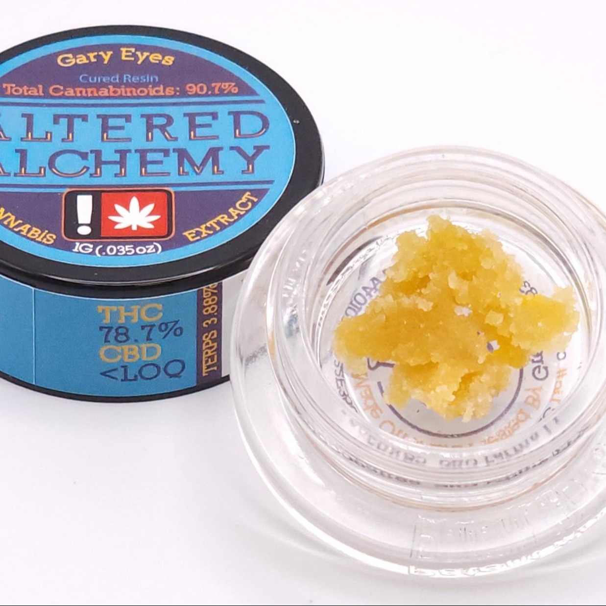 Photograph of product: Altered Alchemy > Cured Resin > Gary Eyes