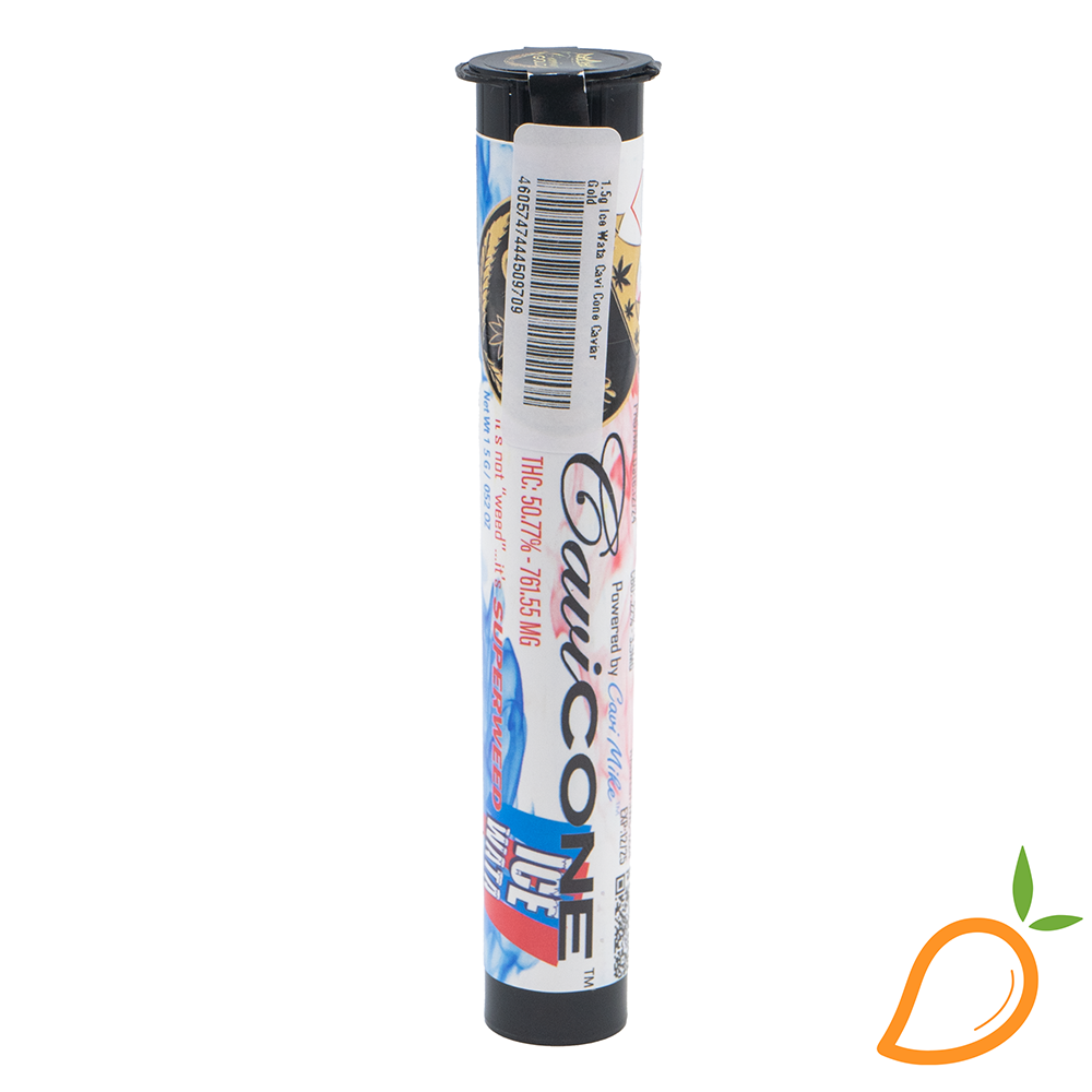 Photograph of product: 1.5g The G.O.A.T Cavi Cone Caviar Gold
