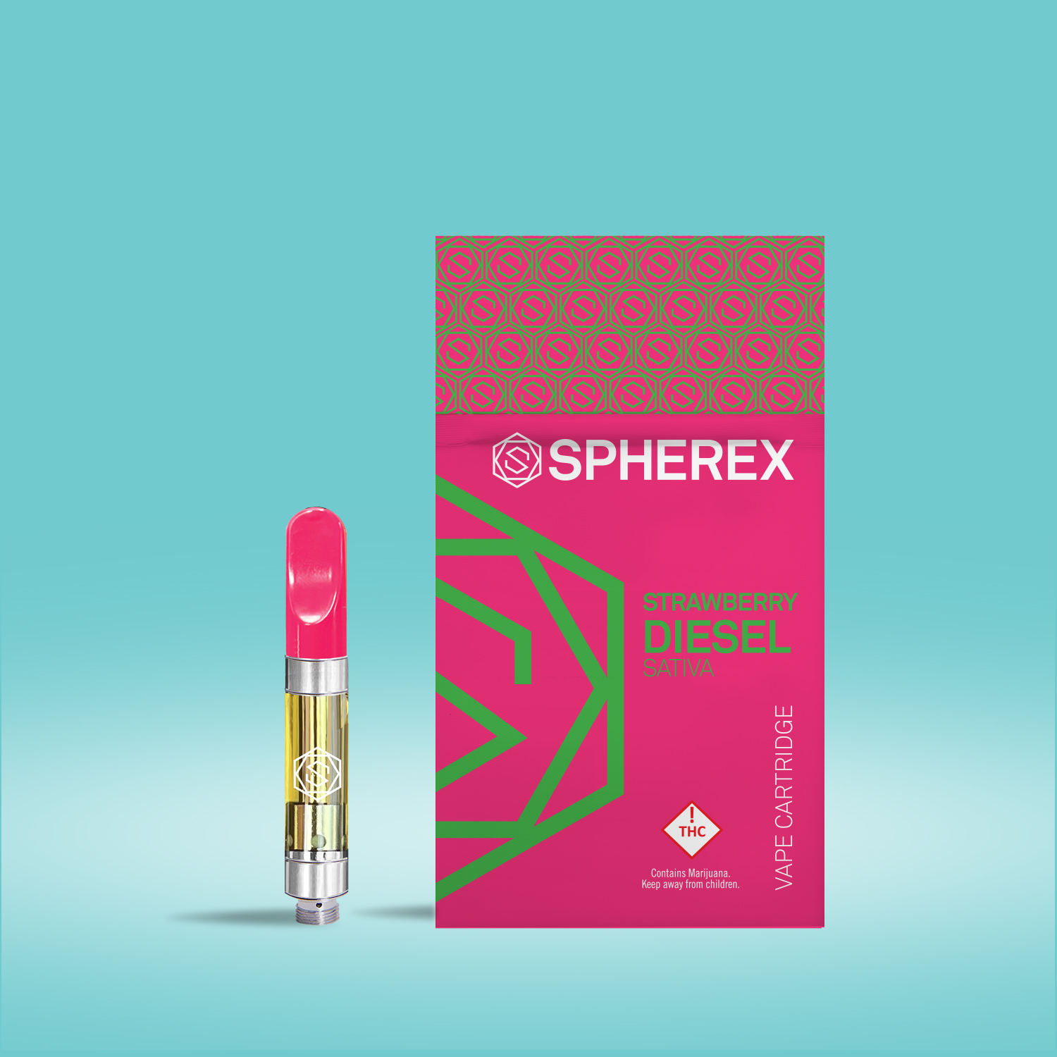 Photograph of product: Strawberry Diesel Cartridge | 1000mg