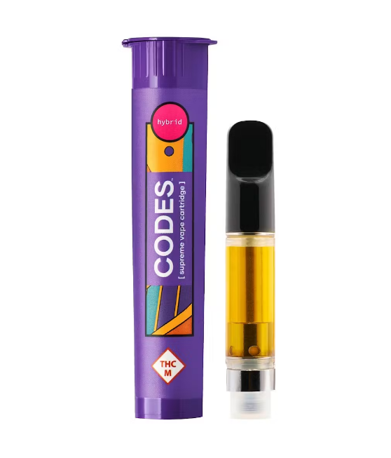Photograph of product: Lotus Blossom 1g Vape Cartridge - CODES