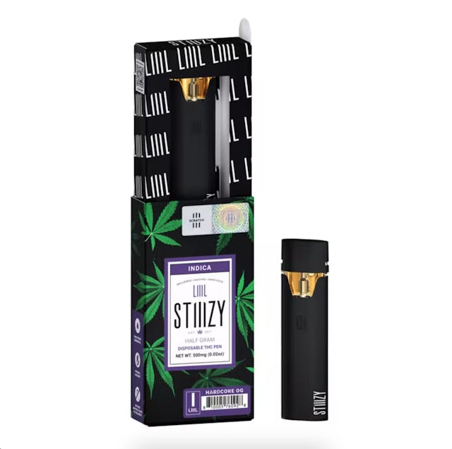 Photograph of product: LIIIL Hardcore OG .5g Disposable - 