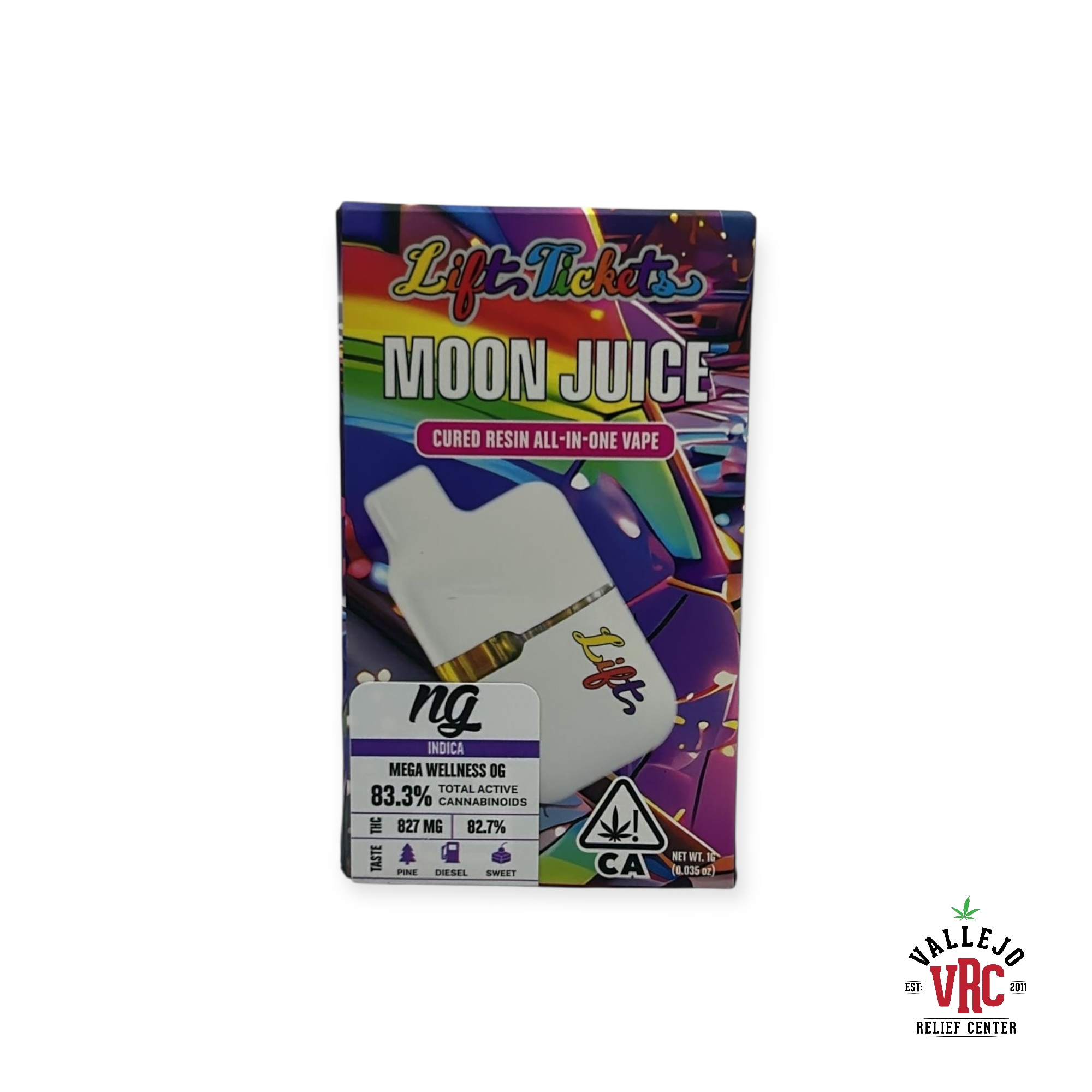 Photograph of product: MOONJUICE MEGA WELLNESS OG 1G AIO