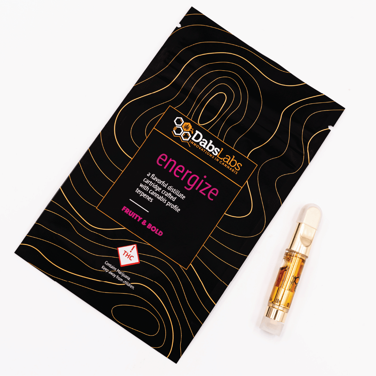 Photograph of product: Dabs Labs 1000mg - Clementine