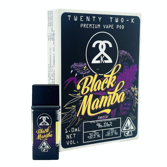 Photograph of product: Black Mamba | 1g Pod