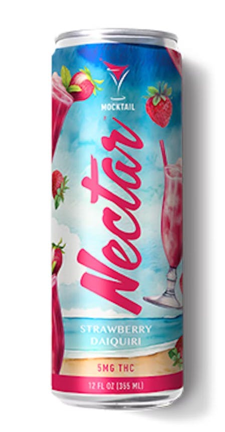 Photograph of product: Strawberry Daquiri Infused Mocktail - 5mg - Nectar
