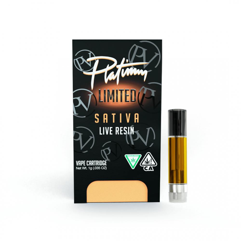 Photograph of product: Platinum Vape Live Resin - Sour Tangie