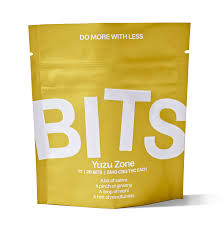 Photograph of product: Bits Gummies 100mg (100mg CBG) 20ct Yuzu Zone