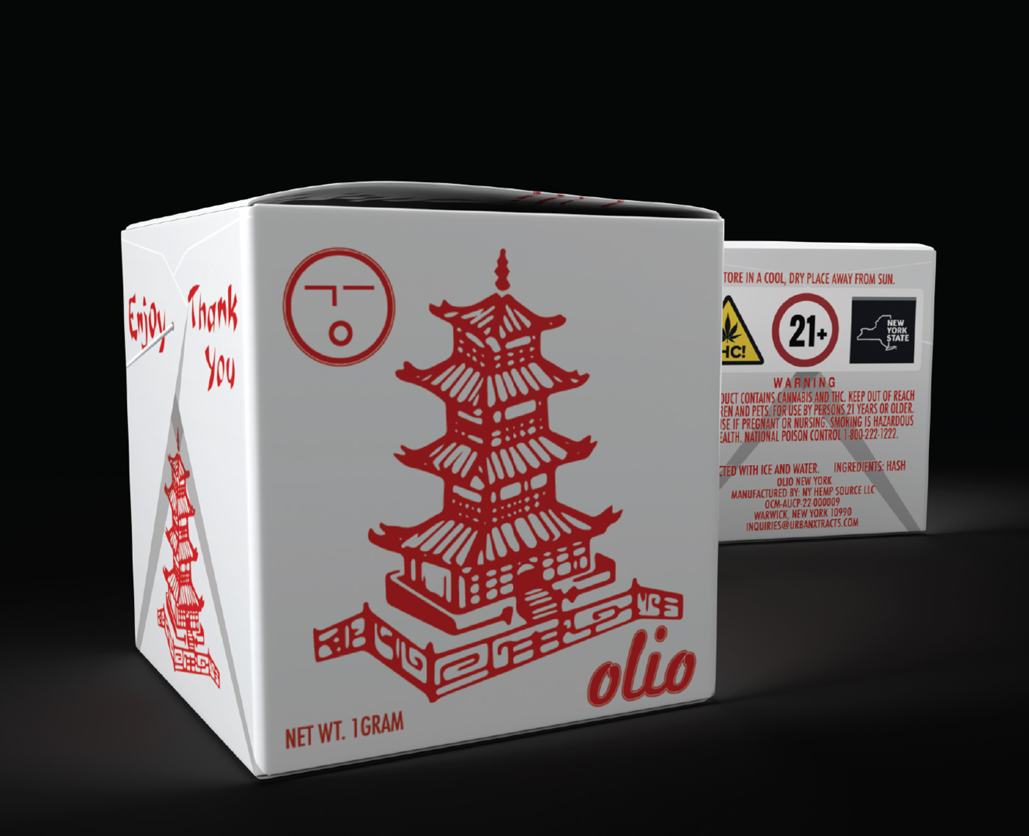 Photograph of product: Olio | Sour D x Wilson Cold Cure Live Rosin