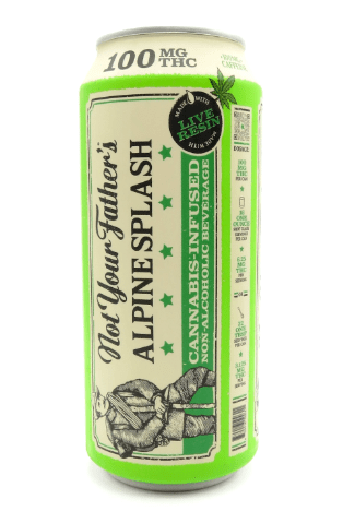 Photograph of product: Not Your Father's | Soda | 100mg TH-oui | Alpine Splash - 