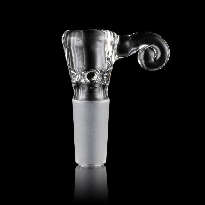 Photograph of product: Cloudburst| Fiddle head bowl Slide | Clear