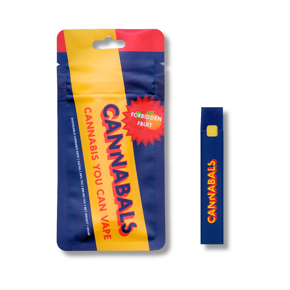Photograph of Product: Cannabals - Forbidden Fruit Disposable Vape - 1g