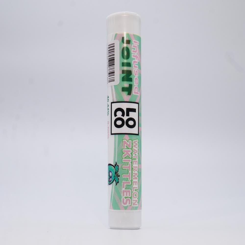 Photograph of product: Loco Infused Joint 1g Watermelon Zkittles