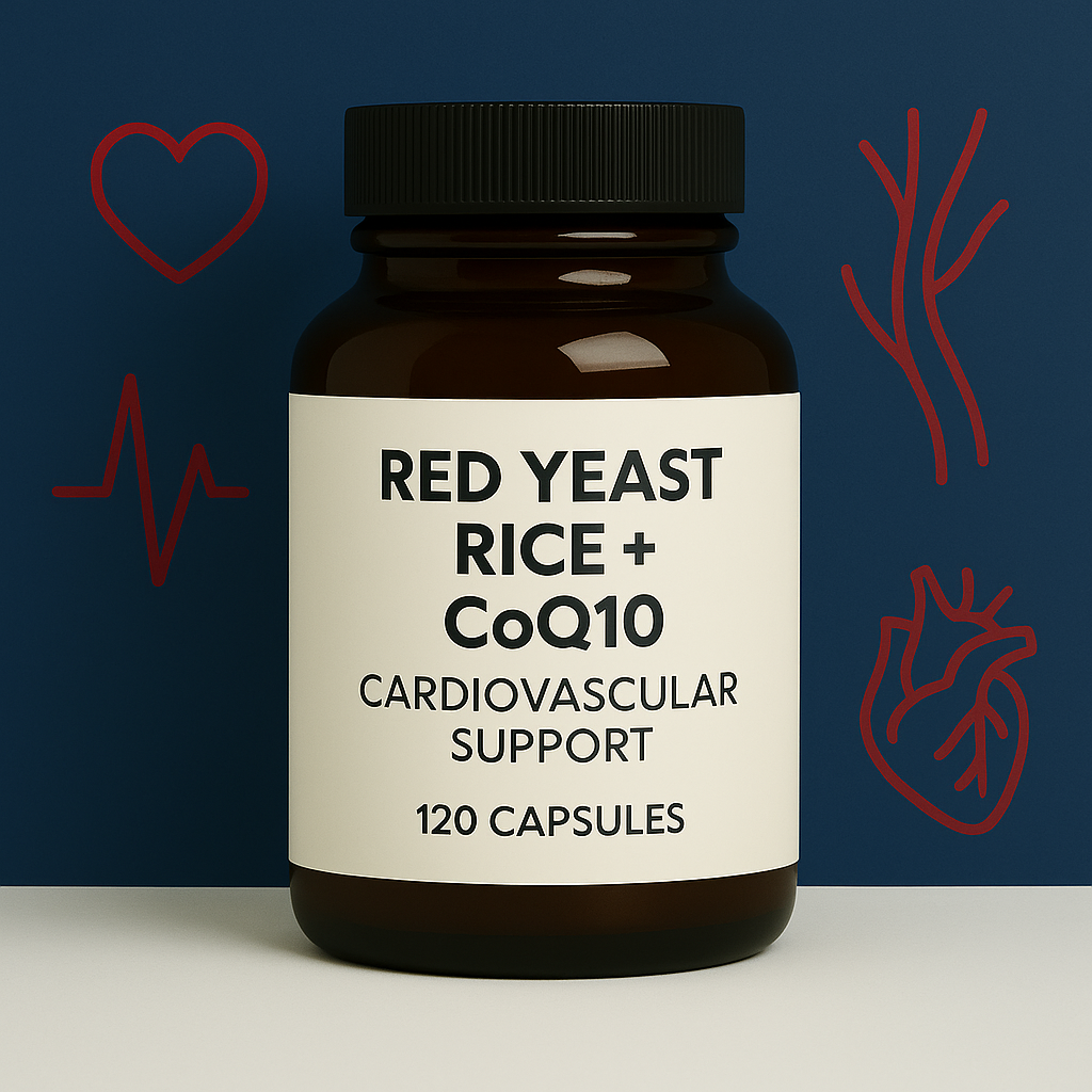 Photograph of product: Red Yeast Rice + CoQ10 - Cardiovascular Support