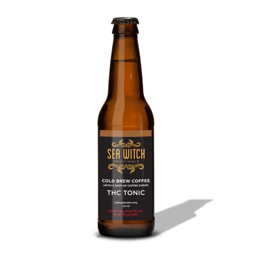 Photograph of product: SW Drinks Cold Brew Coffee 50mgTH-oui