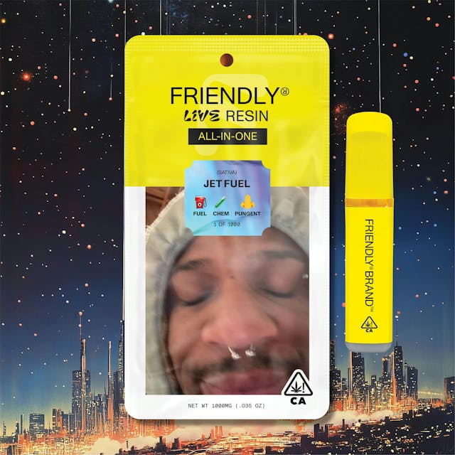 Photograph of product: Jet Fuel 1g Live Resin all-in-one - 