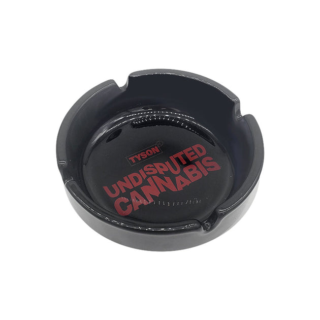 Photograph of product: Tyson 2.0 Glass Ashtray - Red/Undisputed