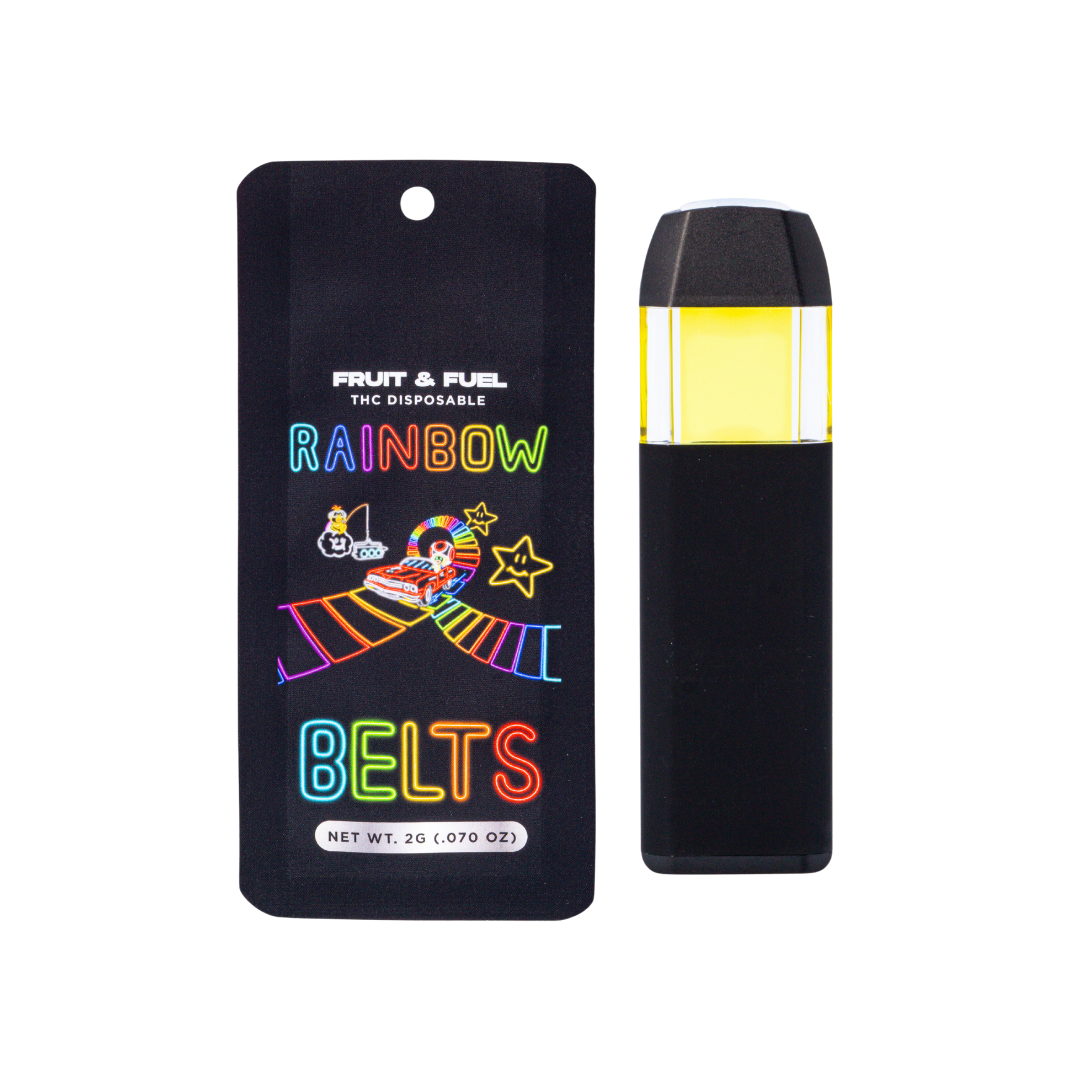 Photograph of product: Fruit & Fuel - Disposable - Rainbow Belts (2g)