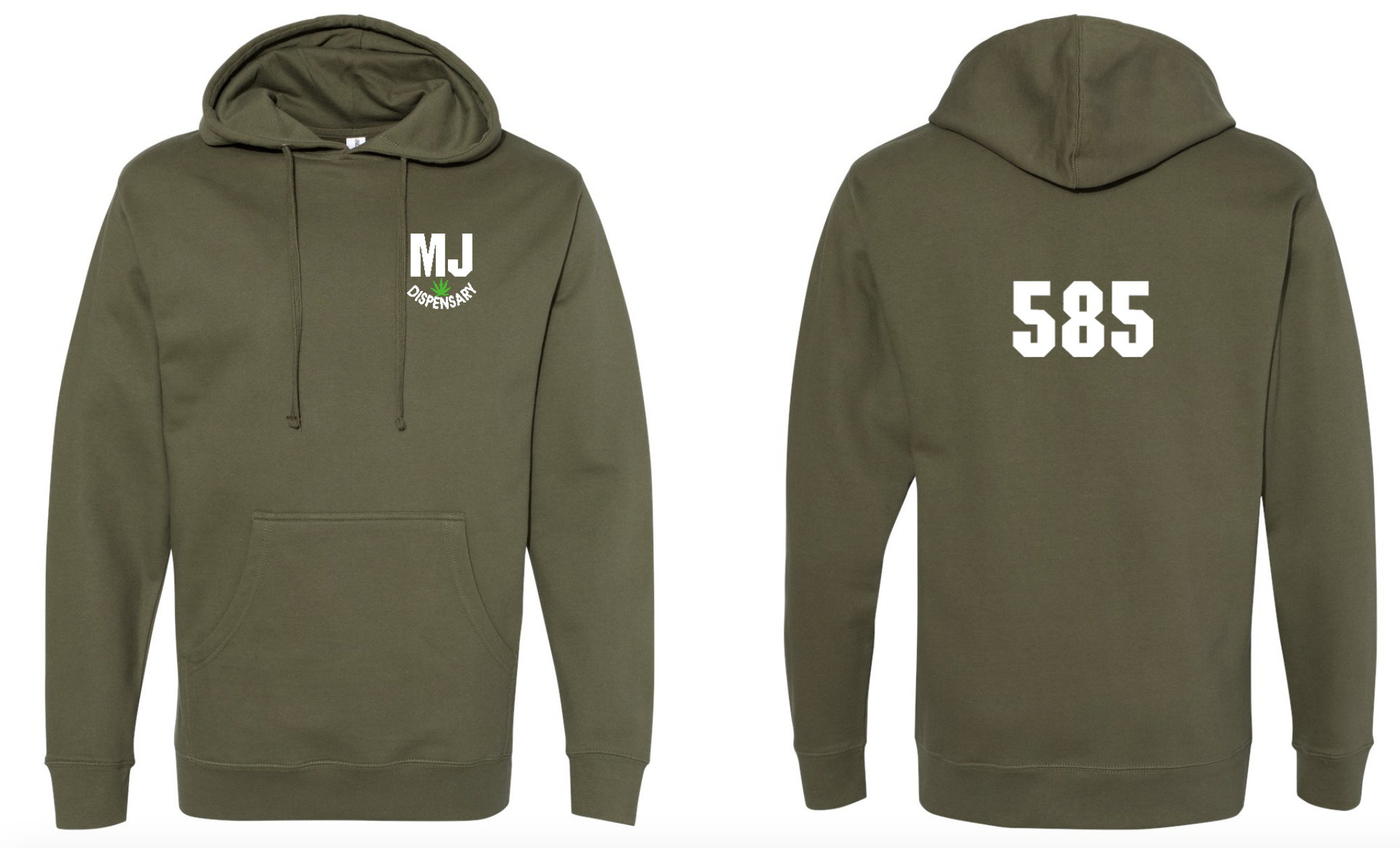 Photograph of product: MJ Dispensary Hoodie - X Large