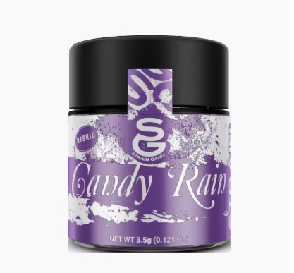 Photograph of product: Candy Rain 3.5G Flower | Strain Gang |