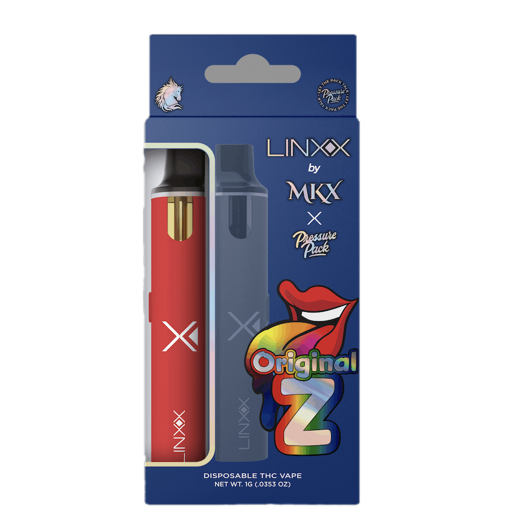 Photograph of product: LINXX by MKX x Pressure Pack Original Z Disposable Vape Rec