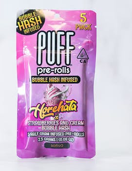 Photograph of product: Horchata x Strawberries and Cream Infused 5pk - 