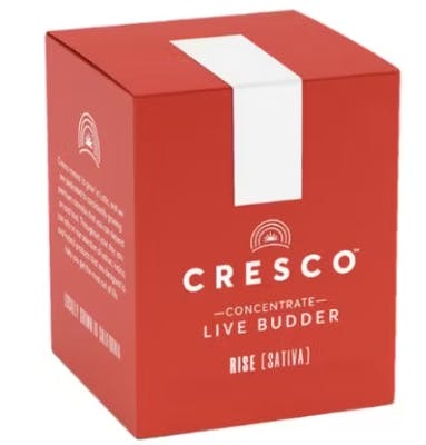 Photograph of product: Cresco Sunshine 4 (S) Live Budder 3.5g