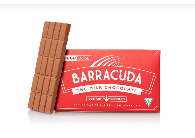 Photograph of Product: Barracuda Bar - Milk Chocolate - 200mg