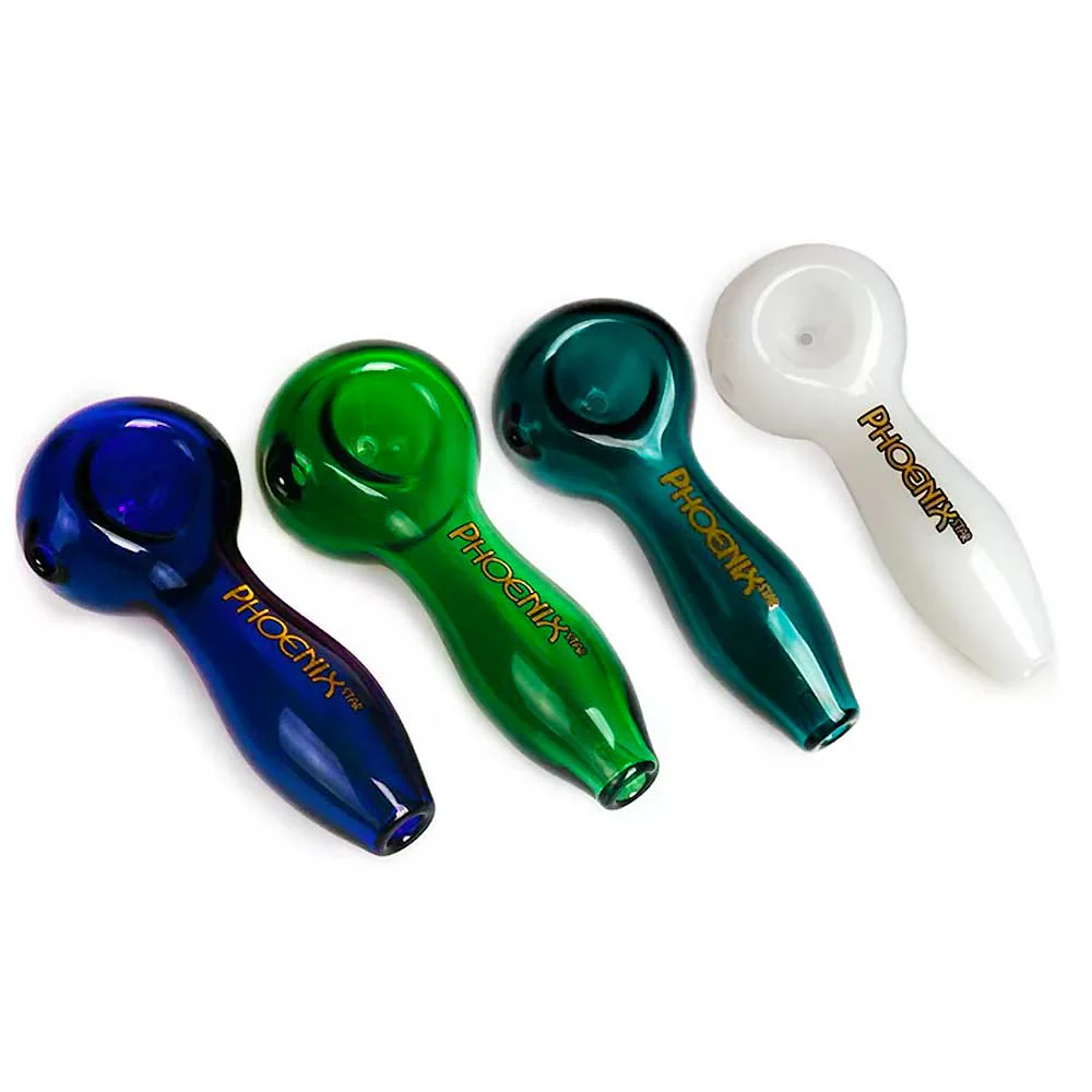 Photograph of product: PSG | Phoenix 4'' Basic Hand Pipe | Smoke