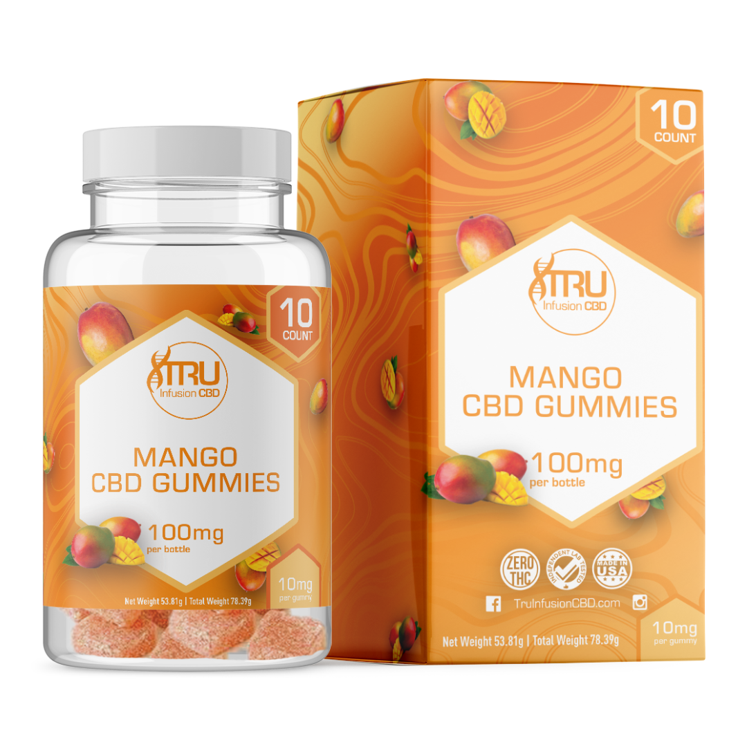 Photograph of product: Cbd Mango Gummy