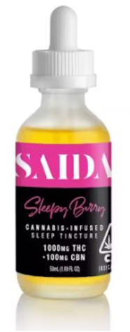 Photograph of product: SLEEPY BERRY 10:1(TH-oui:CBN) 1000MG TINCTURE