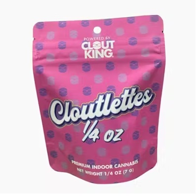 Photograph of product: Cloutlettes by Clout King - Pre-Pack Flower Smalls - (7g) - Oui'd - **CREAM PIE**