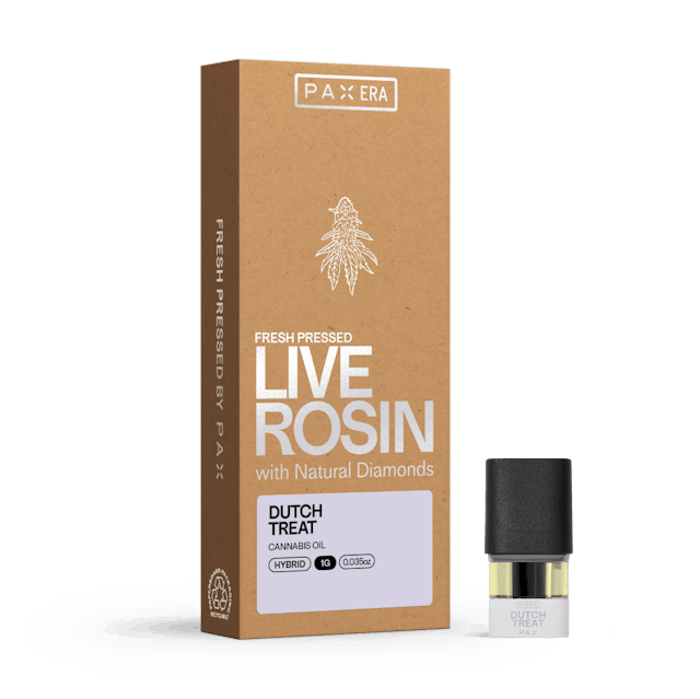 Photograph of product: Dutch Treat Live Rosin Pod 1g - 