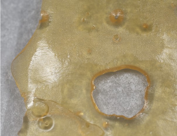 Photograph of product: Pineapple Cake Live Resin Shatter