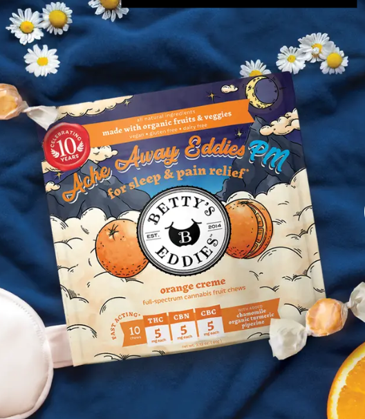 Photograph of product: Ache Away Eddies PM - Orange Creme 1:1:1 | 50mg