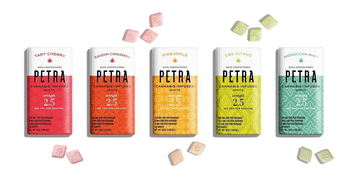 Photograph of product: Petra Cinnamon 1:1 CBD:TH-oui Mints [H] 100mg