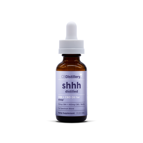 Photograph of product: CBD | CBDistillery | shhh CBN + CBD oil