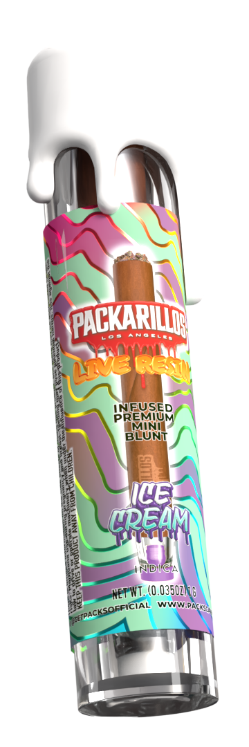 Photograph of product: Ice Cream | Live Resin Infused Preroll