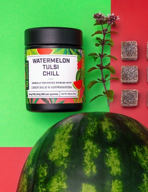 Photograph of product: Watermelon Tulsi Chill | Gummies | 10pk