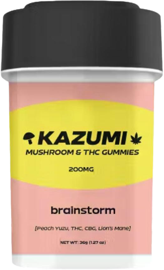 Photograph of Product: KAZUMI | PEACH YUZU | GUMMIES | 200MG | REC