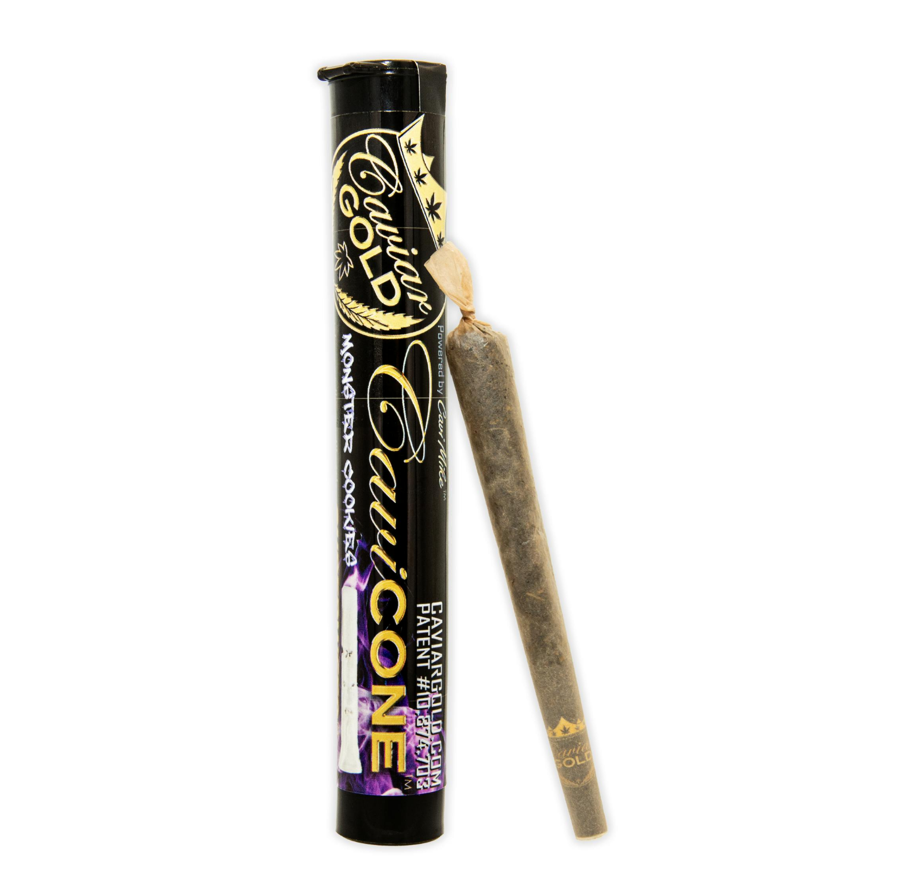 Photograph of product: Caviar Gold - Monster Cookies Infused Pre-Roll 1.3g