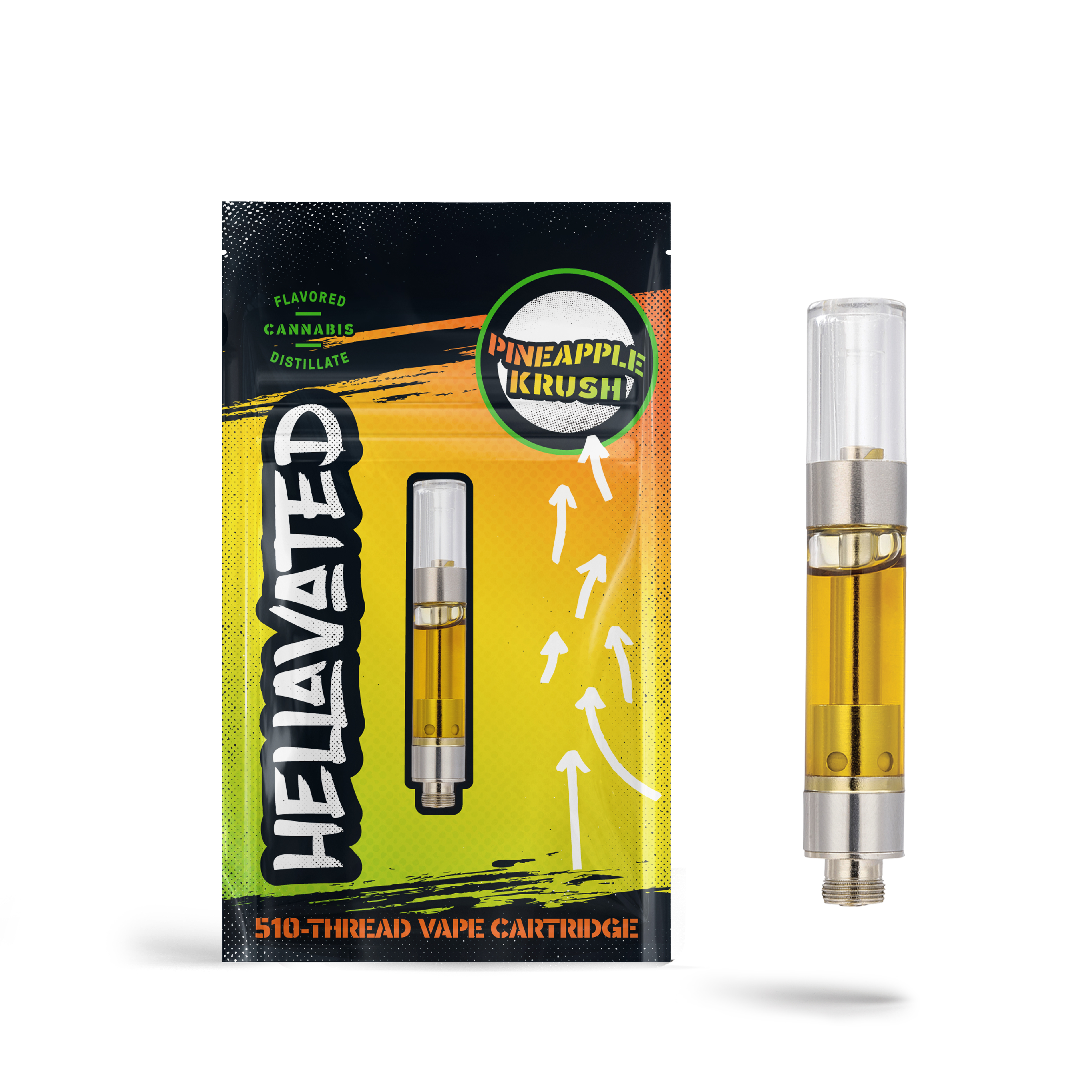 Photograph of product: Pineapple Krush | Distillate | 510 | 1g