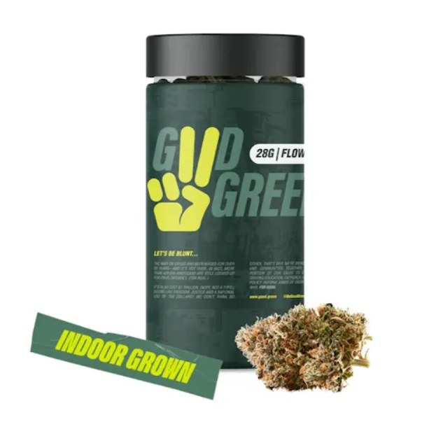 Photograph of product: Good Green White Durban Whole Flower - 0801 - 28g