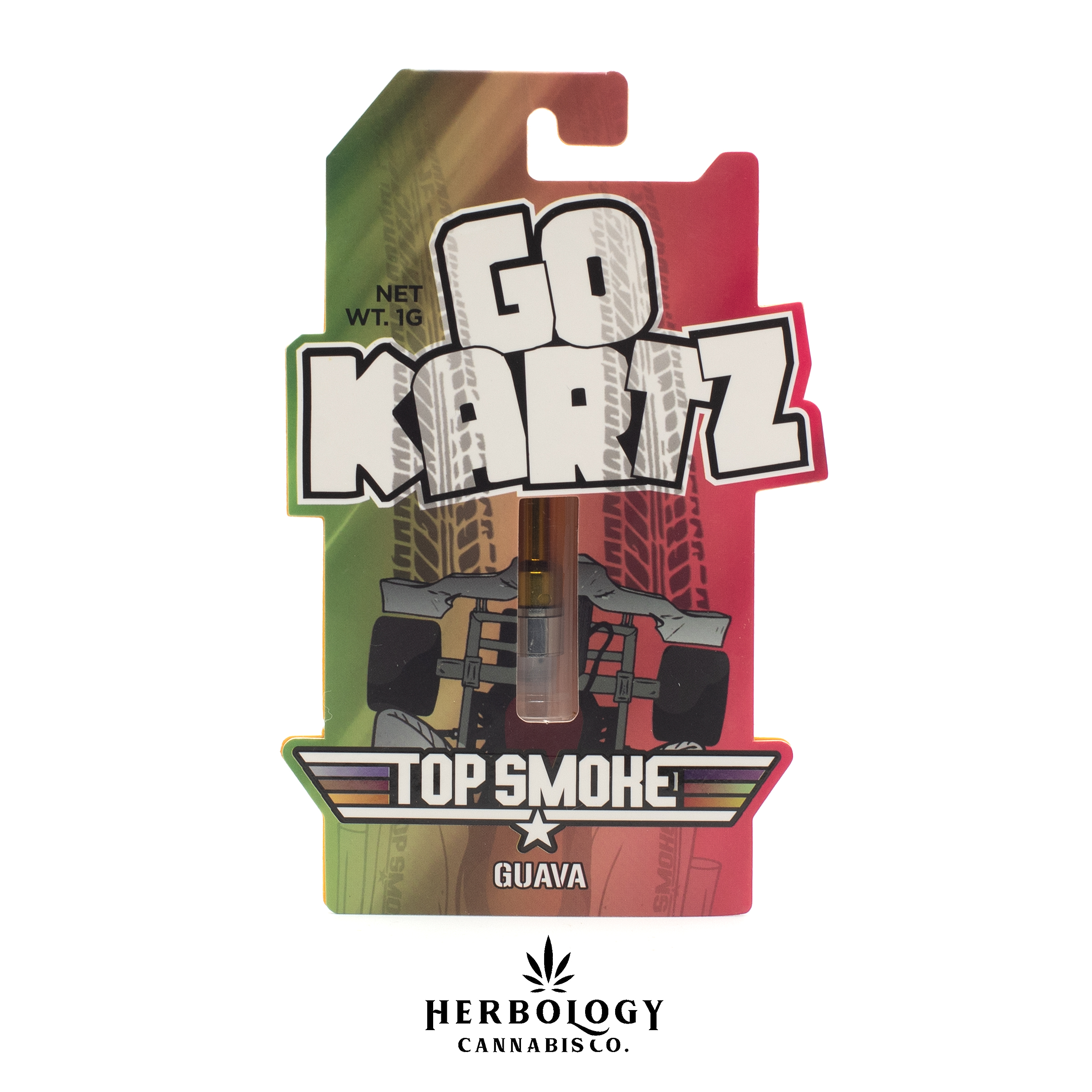 Photograph of product: Go Kartz | Distillate 510 Carts | Guava | 1g
