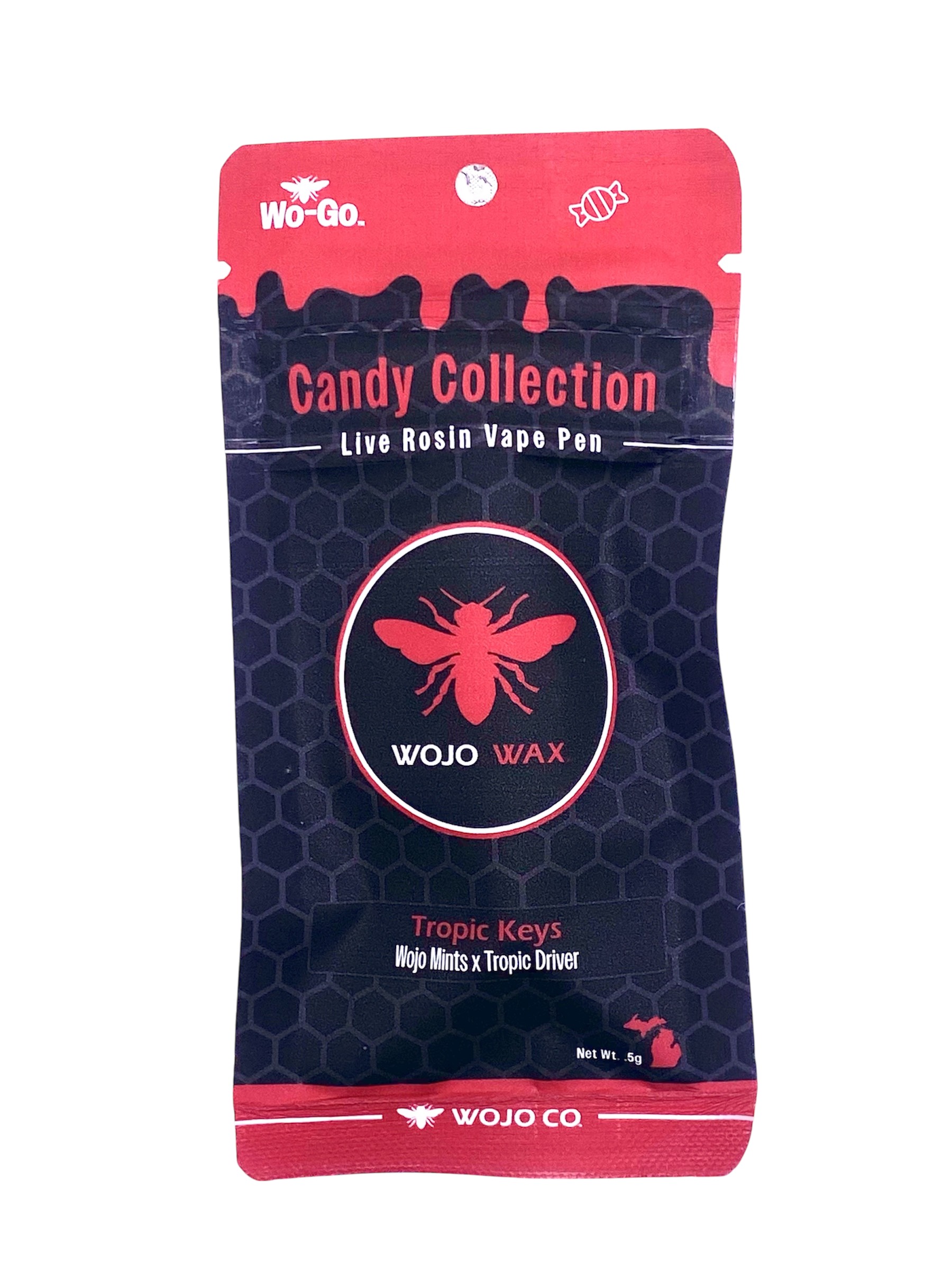 Photograph of product: Tropic Keys Rosin Disposable